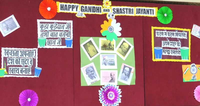 HAPPY GANDHI & SHASTRI JAYANTI