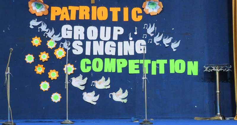 PATRIOTIC GROUP SINGING COMPETITION